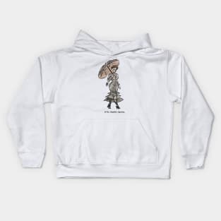 La Catrina ponderosa version 1 Kids Hoodie